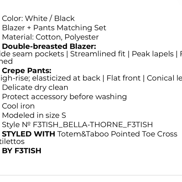 ZCRAVE Matching Suit Set - Picture 13 of 13